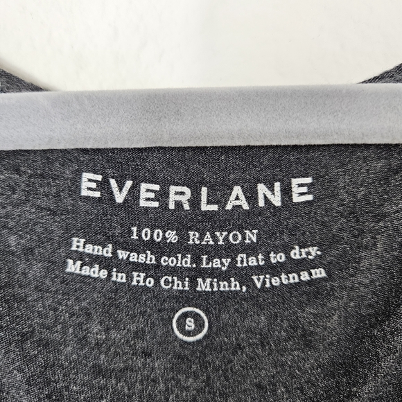 Everlane Gray Tank Top Size Small - Picture 3 of 5